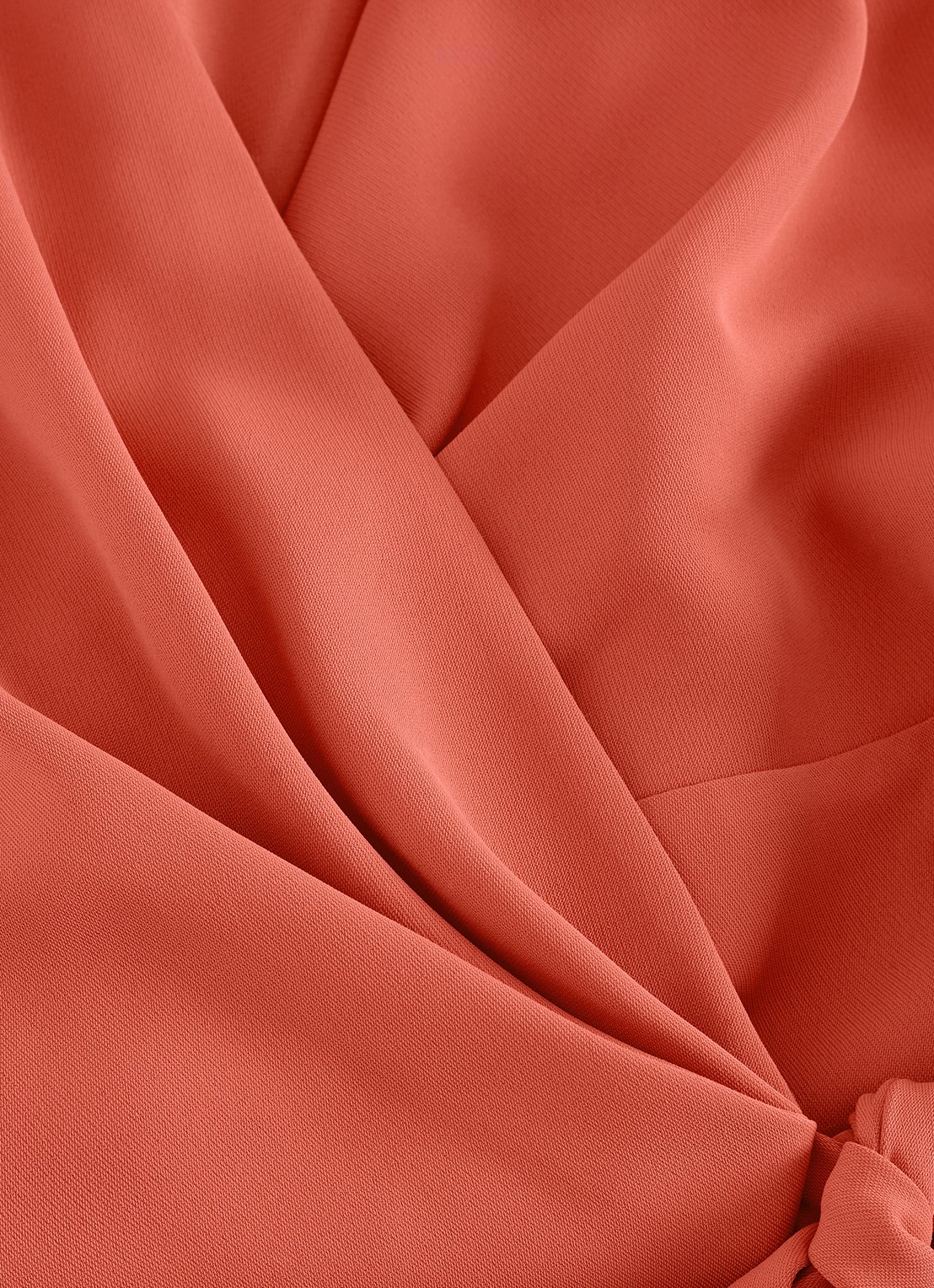 Phase Eight Julissamidi jurk met geknoopt detail - detail 8 orange