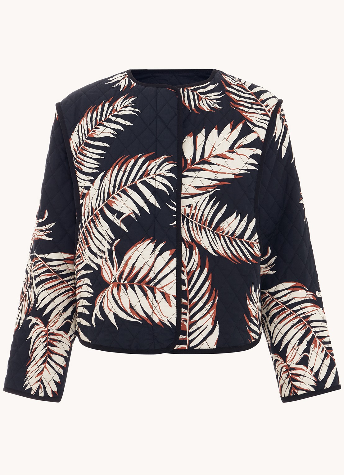 Phase Eight Kharis jack met print - voorkant 5 zwart