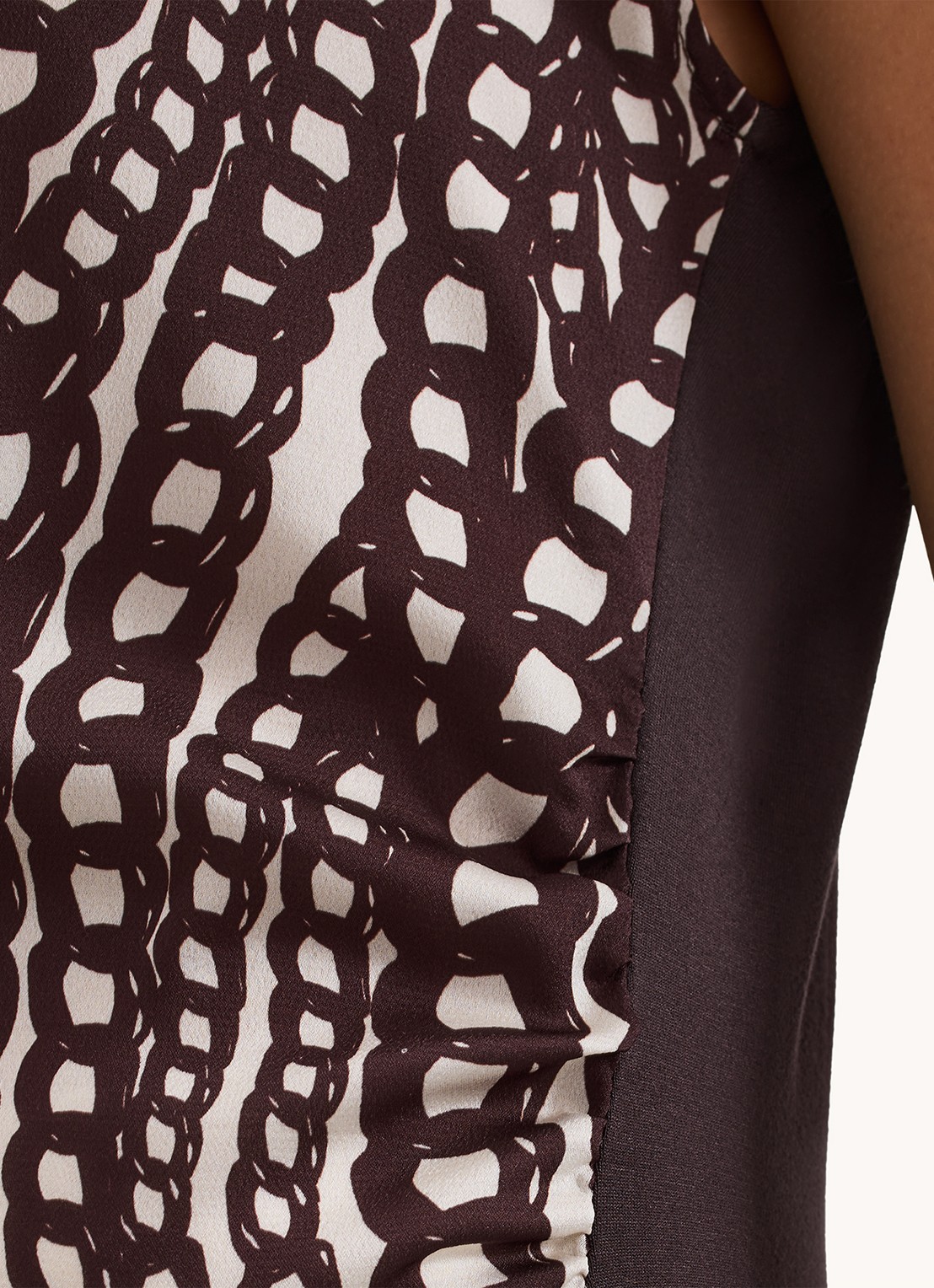 Phase Eight Livie top met print - detail 6 bruin
