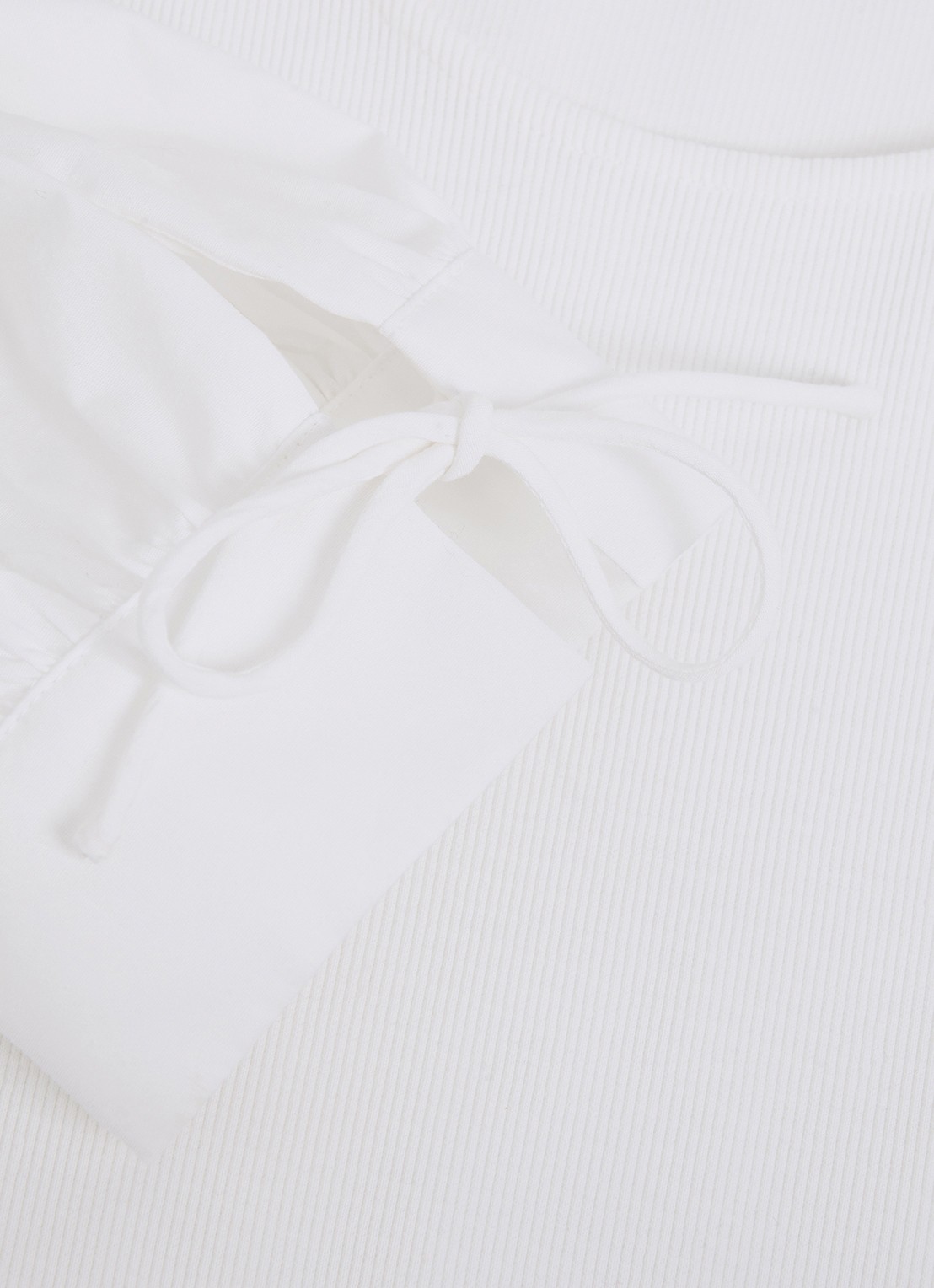 Phase Eight Luella top met pofmouw - detail 7 wit