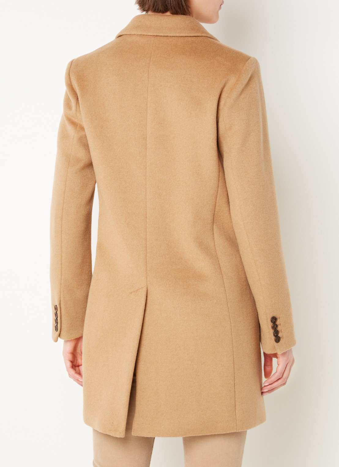Phase Eight Lydia Wool Coat Camel 08 - achterkant camel