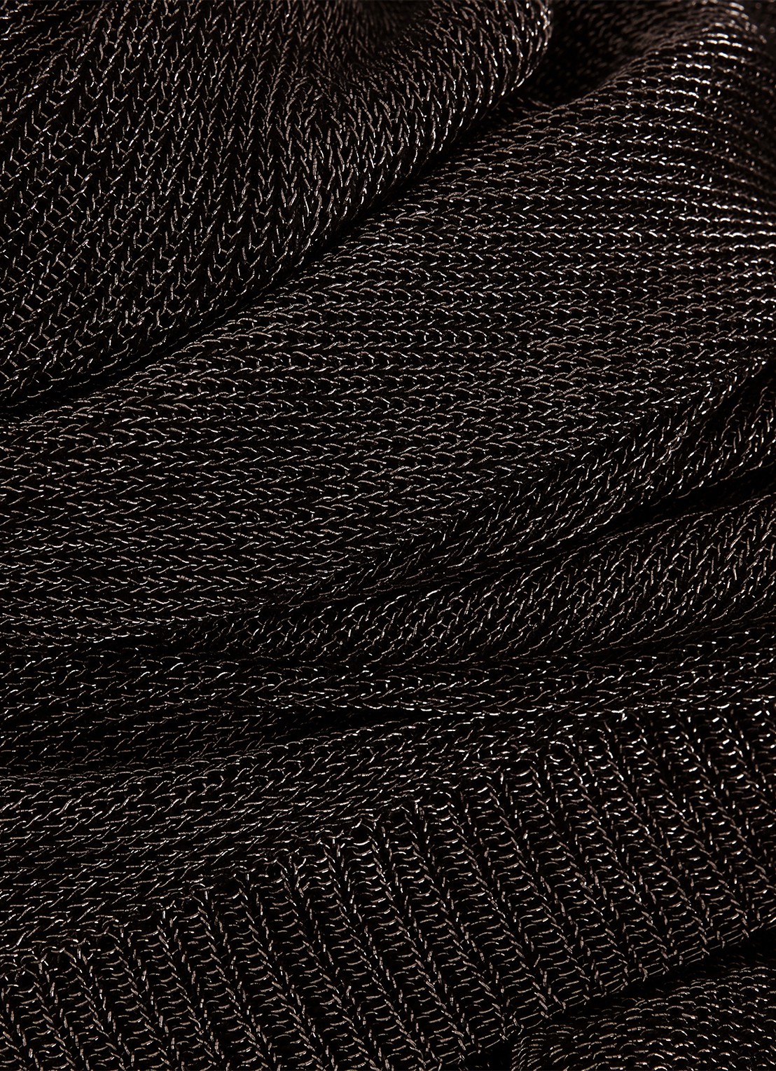 Phase Eight Malti fijngebreide trui met lurex - detail 6 zwart