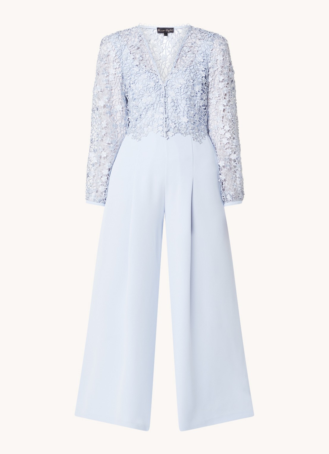 Phase Eight Mariposa Jumpsuit Cornflower 0 - voorkant 4 lichtblauw