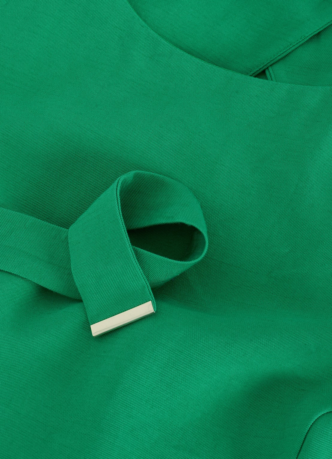 Phase Eight Marta loose fit jumpsuit met strikceintuur - detail 7 groen