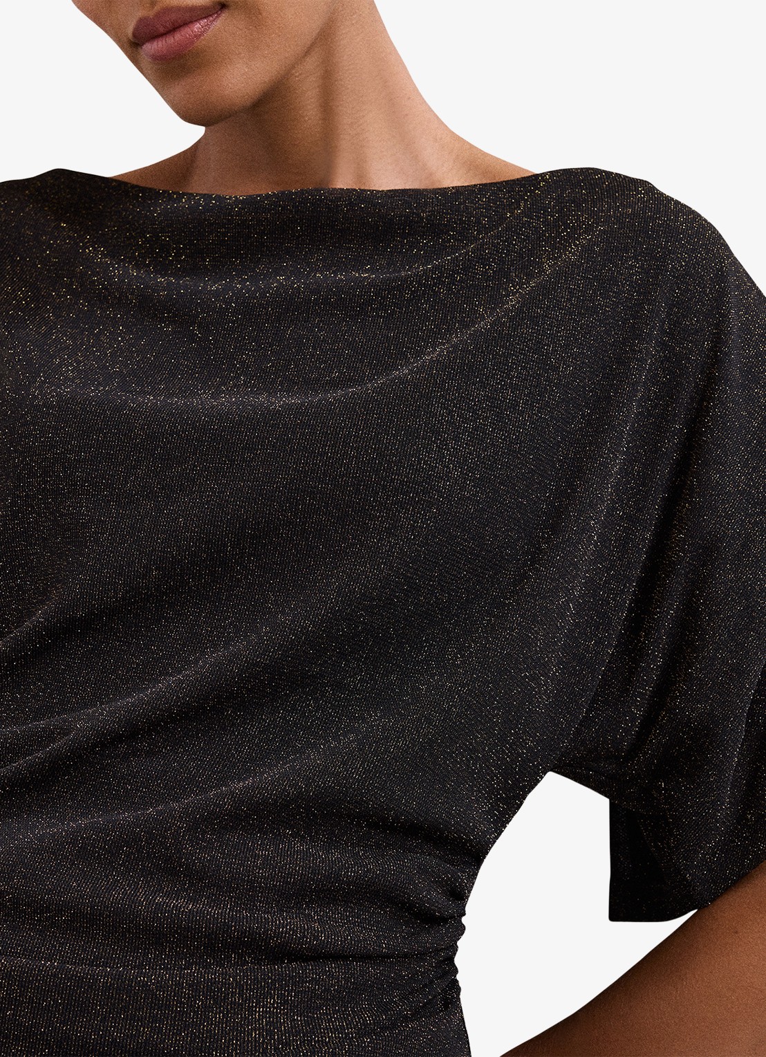 Phase Eight Martha top met lurex - detail 4 goud