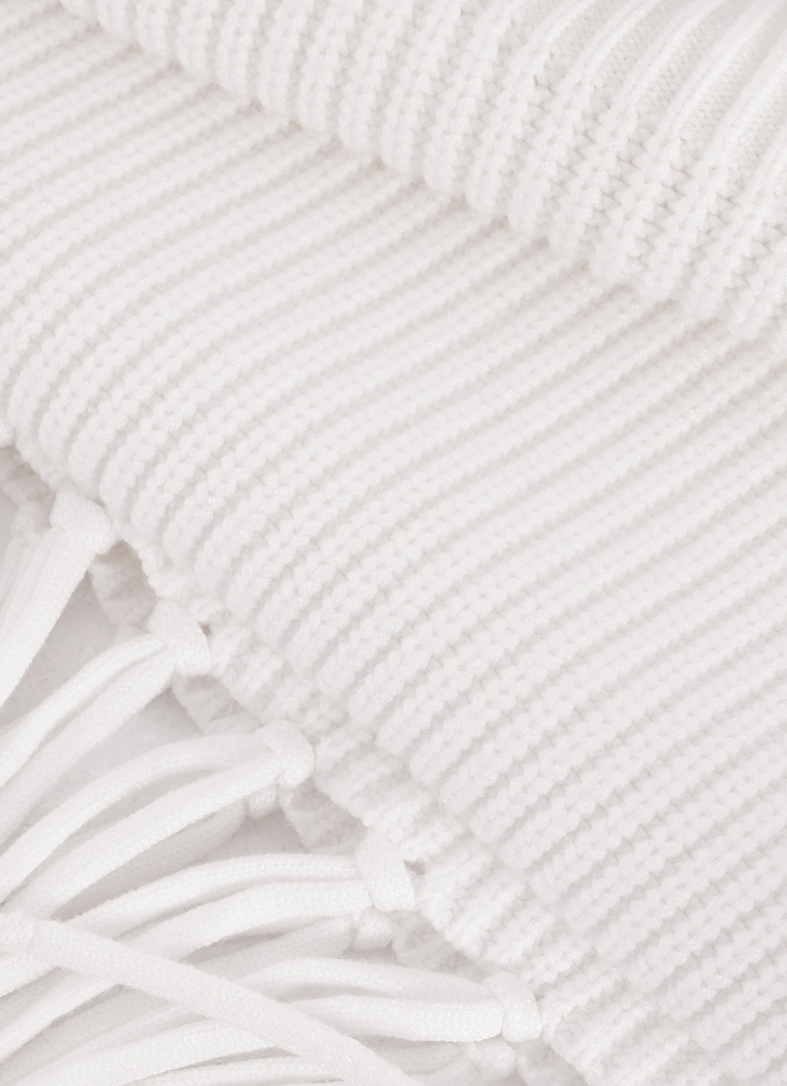 Phase Eight Myleene ribgebreide trui - detail 7 wit