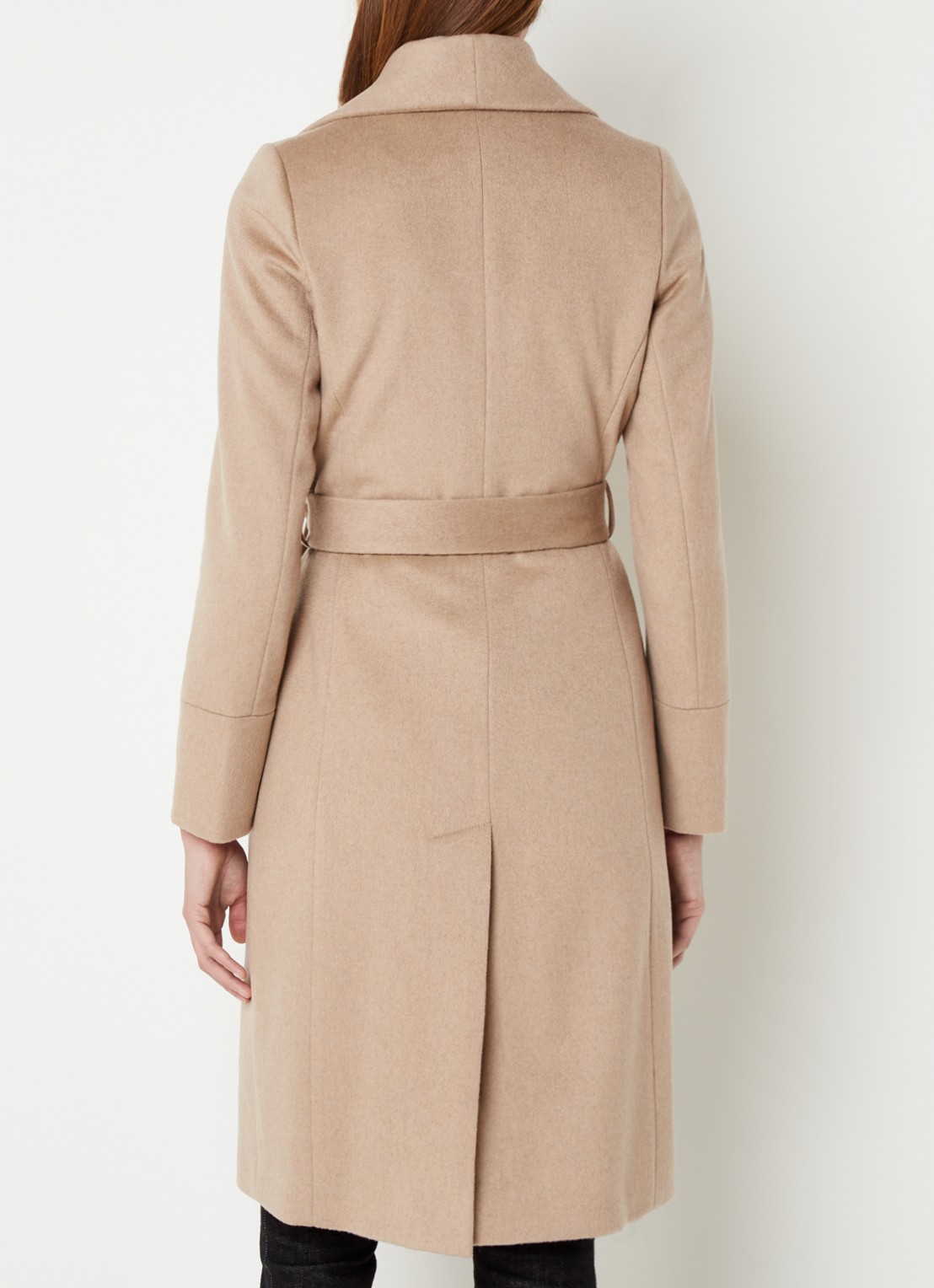 Phase Eight Nicci Wool Coat Camel 08 - achterkant camel