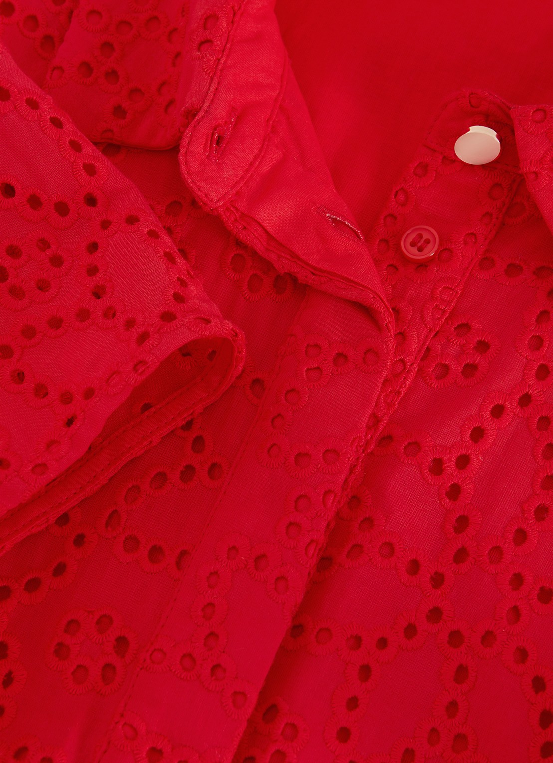 Phase Eight Nicky Shirt Dress - detail 7 rood