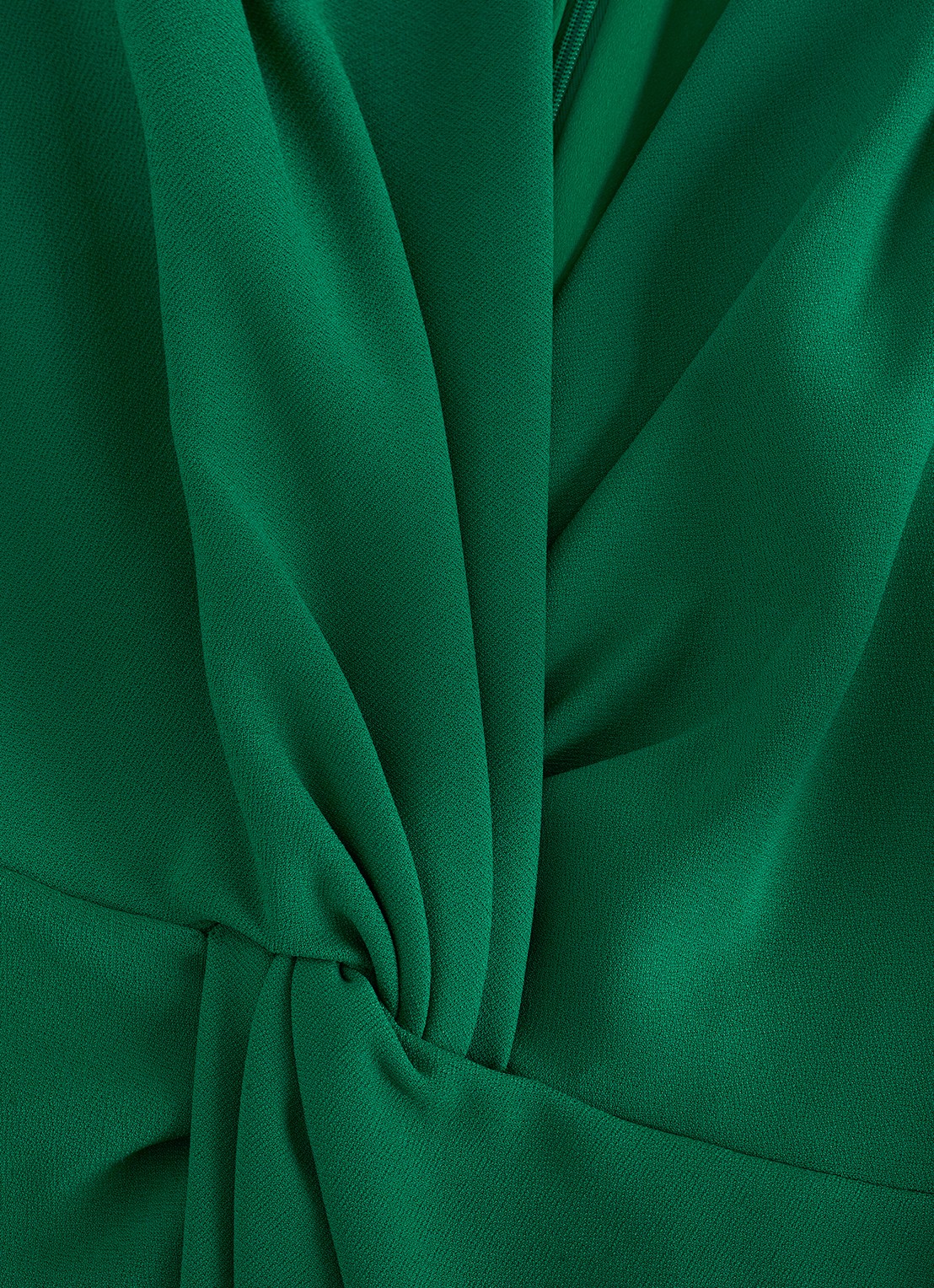 Phase Eight Nisha midi jurk met geknoopt detail - detail 8 zeegroen