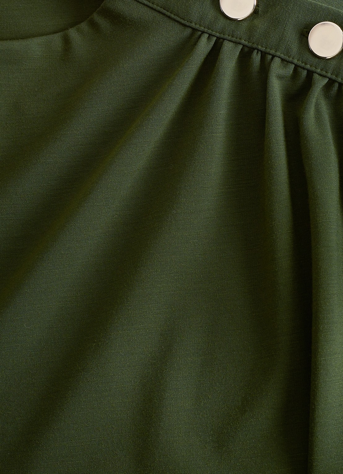 Phase Eight Paige top met geplooid detail - detail 5 olijfgroen