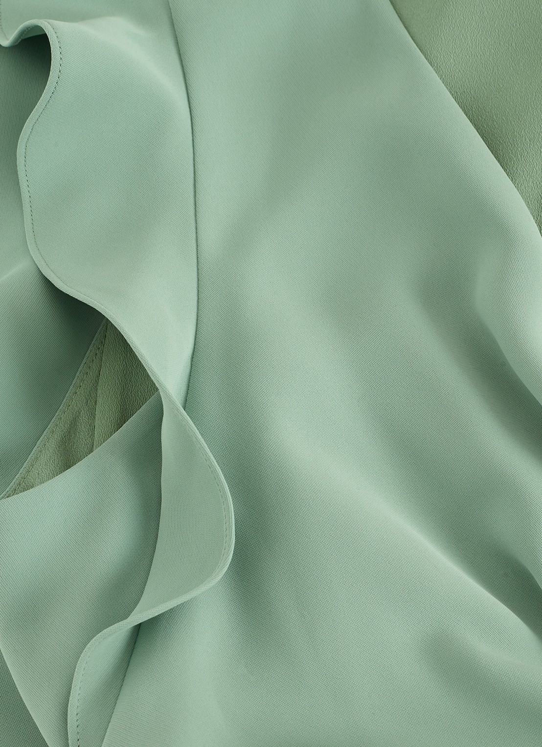 Phase Eight Petite Ayla wide fit jumpsuit met strikceintuur - detail 7 mint