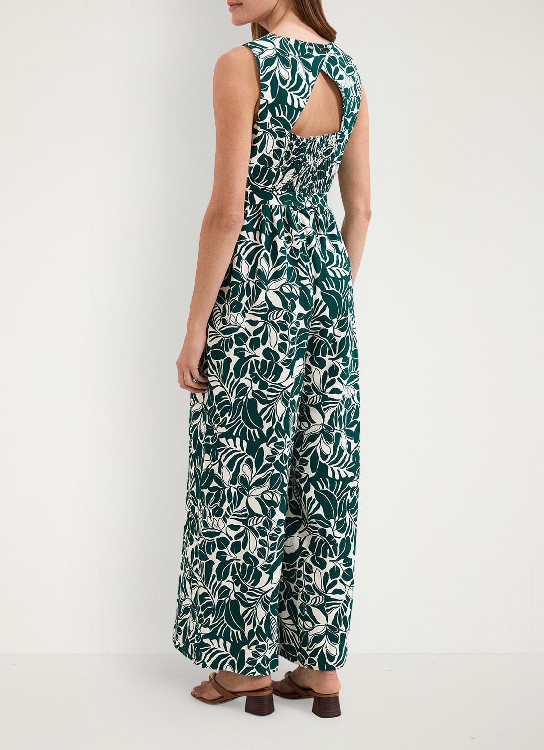 Phase Eight Petite Marta Jumpsuit - achterkant groen