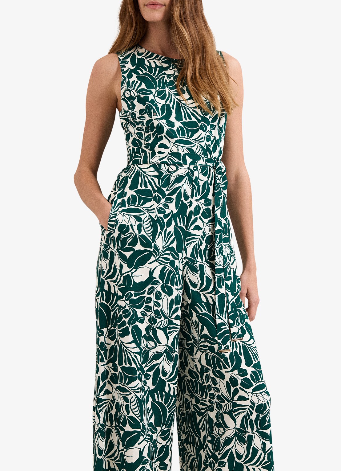 Phase Eight Petite Marta Jumpsuit - detail 2 groen