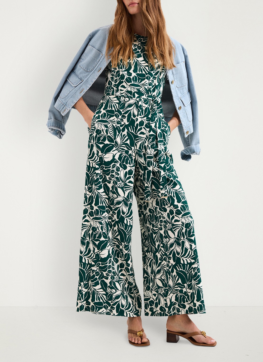 Phase Eight Petite Marta Jumpsuit - detail 6 groen