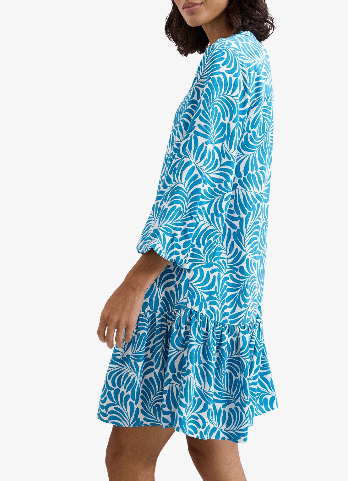 Phase Eight Phoebe mini tuniekjurk met print - detail 6 blauw