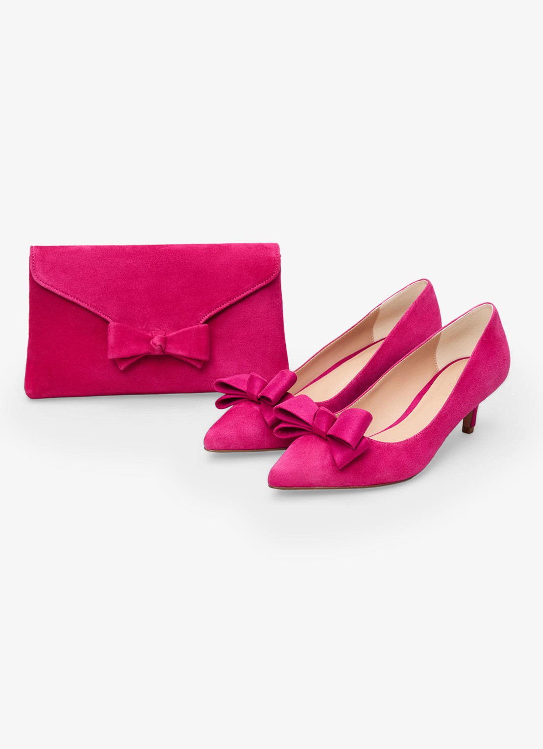 Phase Eight Pump met strikdetail - detail 4 roze