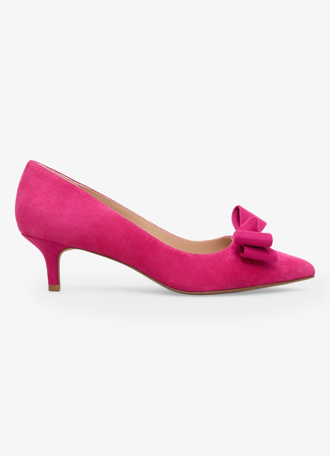 Phase Eight Pump met strikdetail - voorkant roze