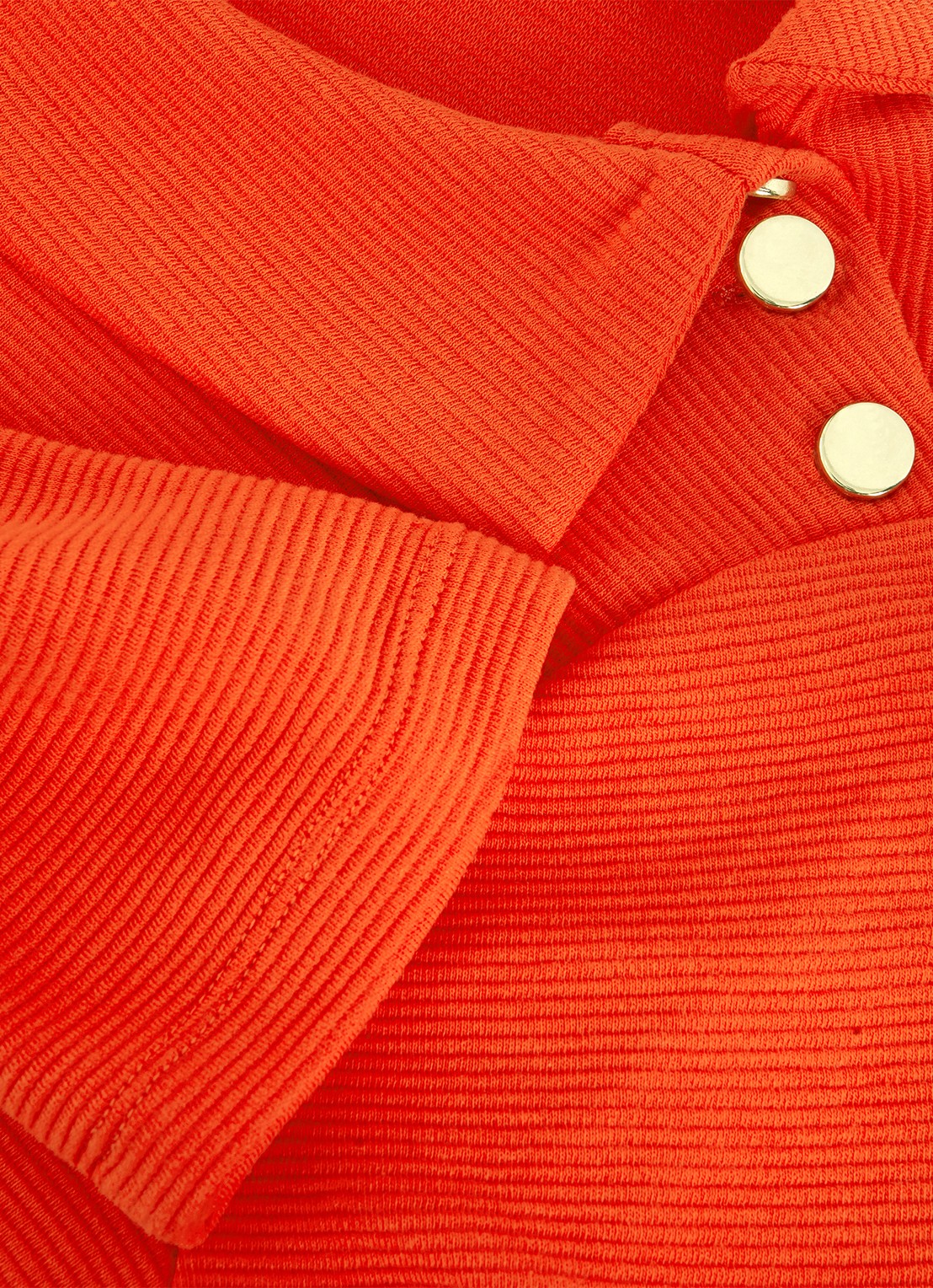 Phase Eight Remy top met knoopdetail en structuur - detail 5 rood