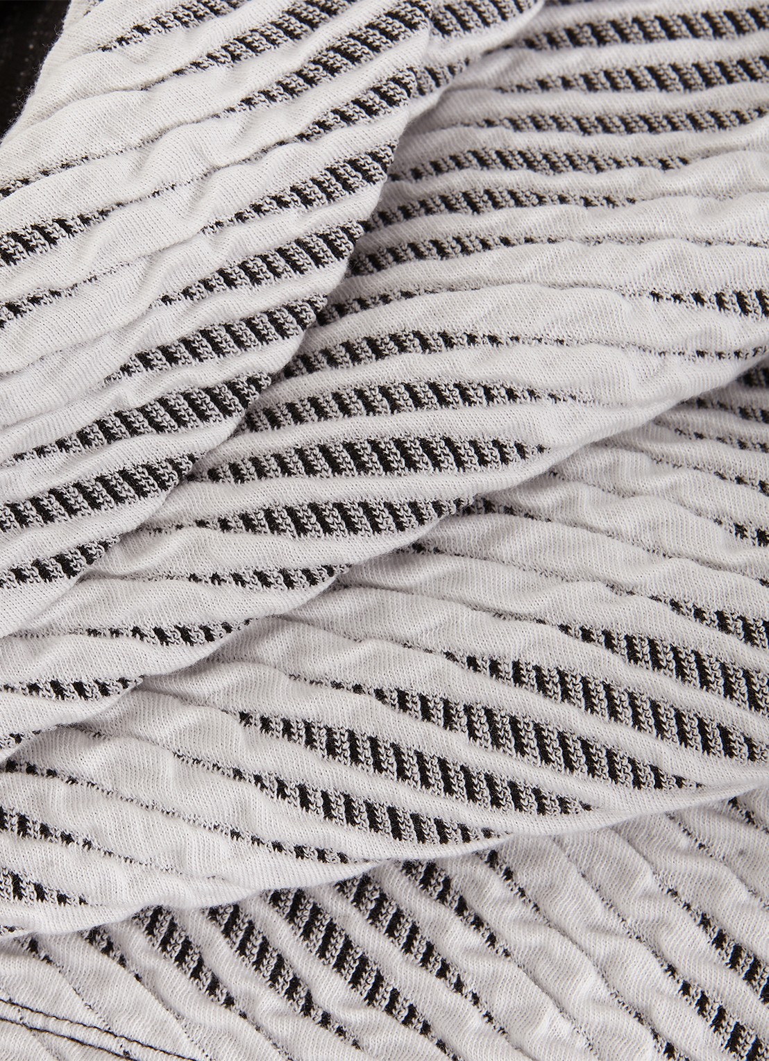 Phase Eight Rena top met pied-de-poule dessin en structuur  - detail 3 ivoor