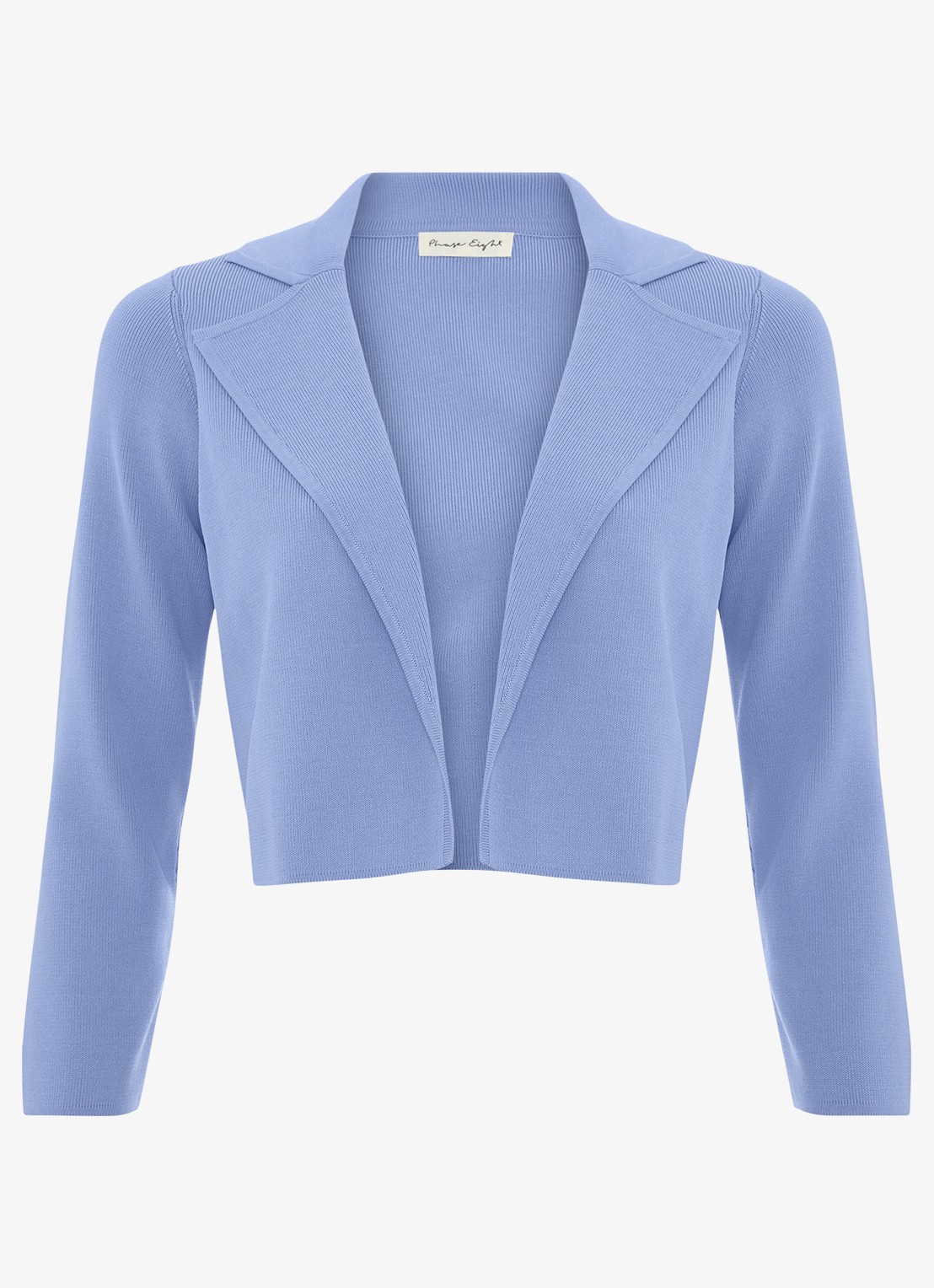 Phase Eight Rihanna openvallend vest - voorkant 2 donkerblauw