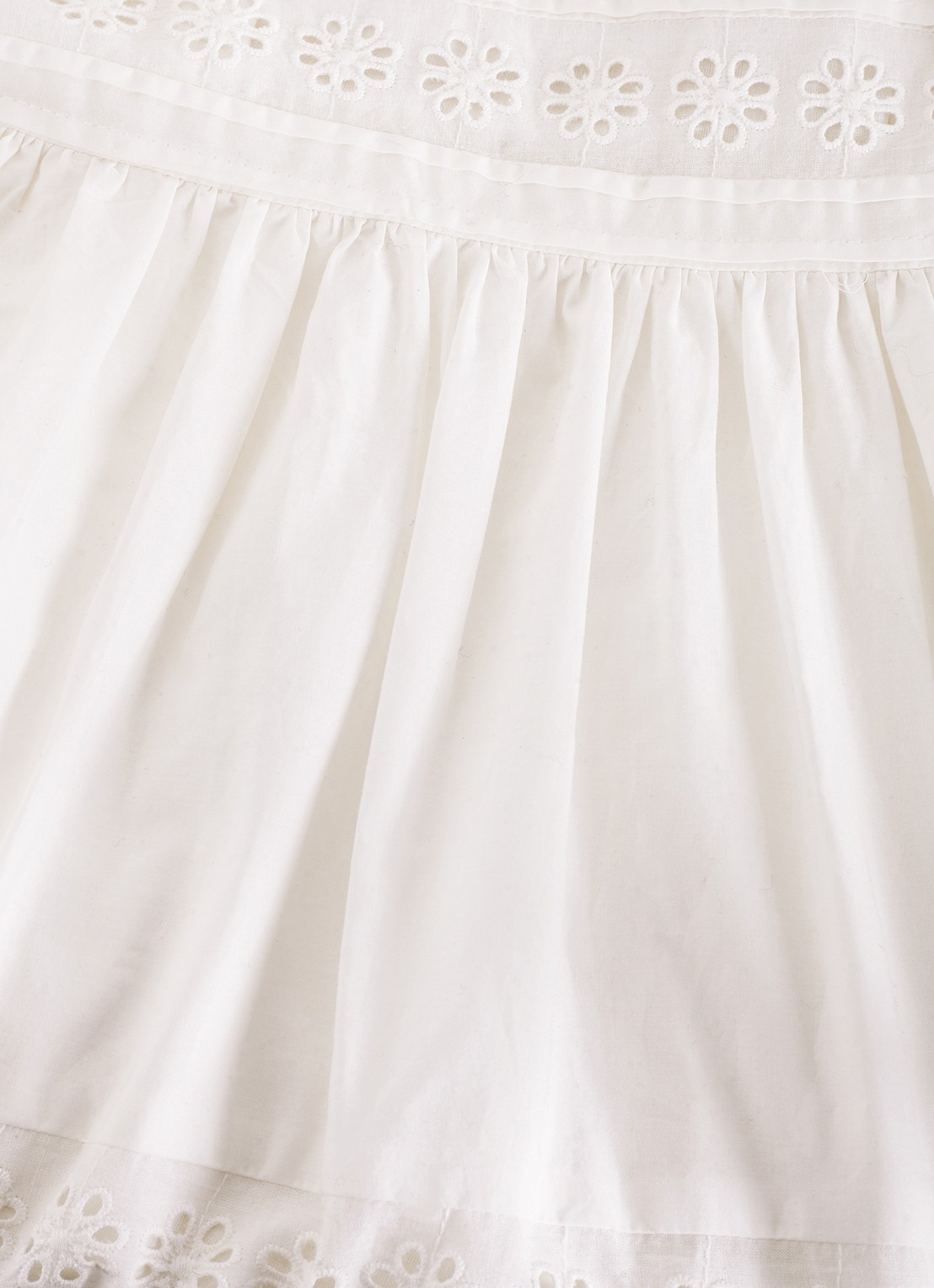 Phase Eight Rosa midi jurk met opengewerkt dessin - detail 5 white