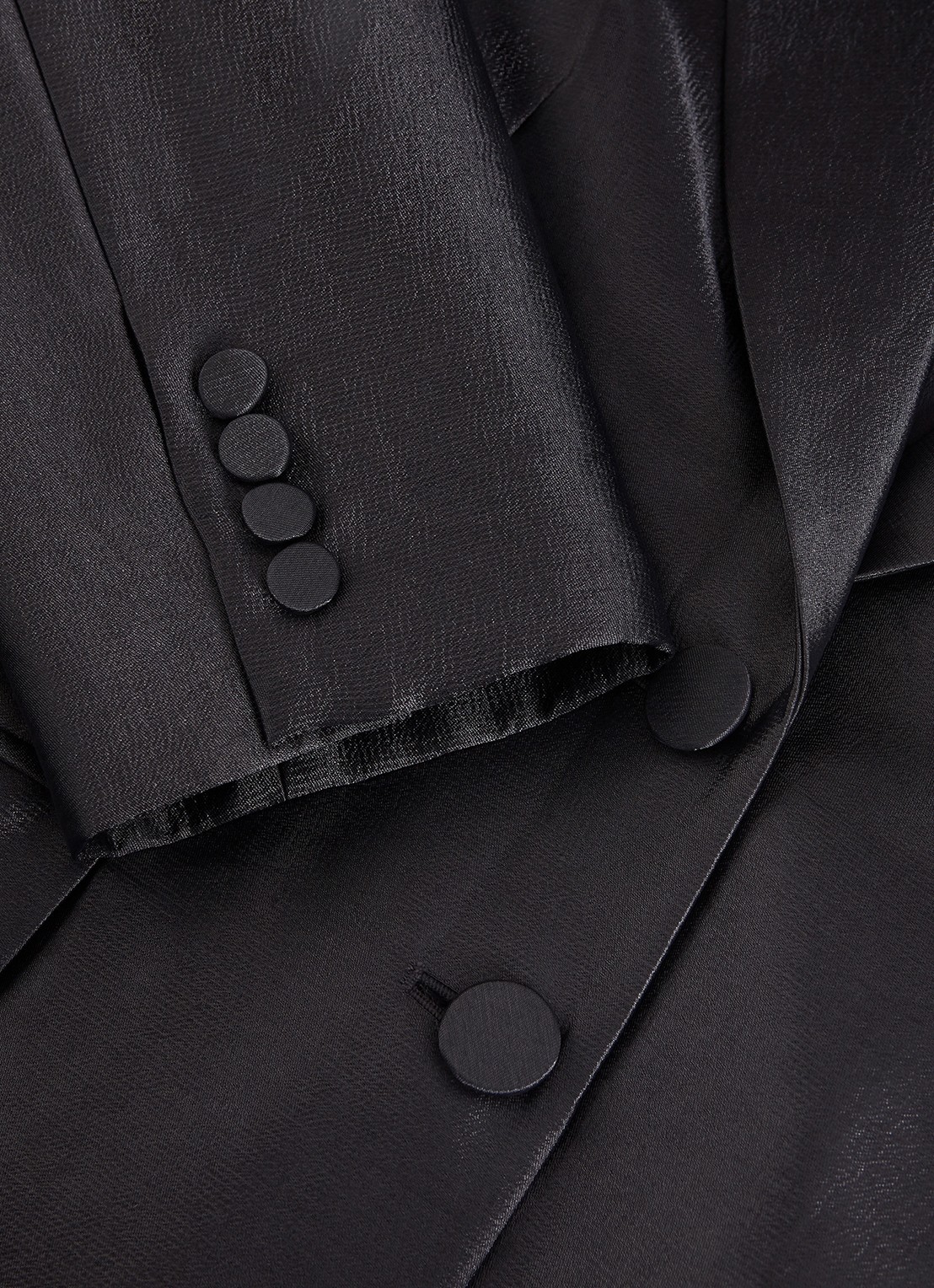Phase Eight Sade single-breasted blazer met klepzakken  - detail 2 antraciet