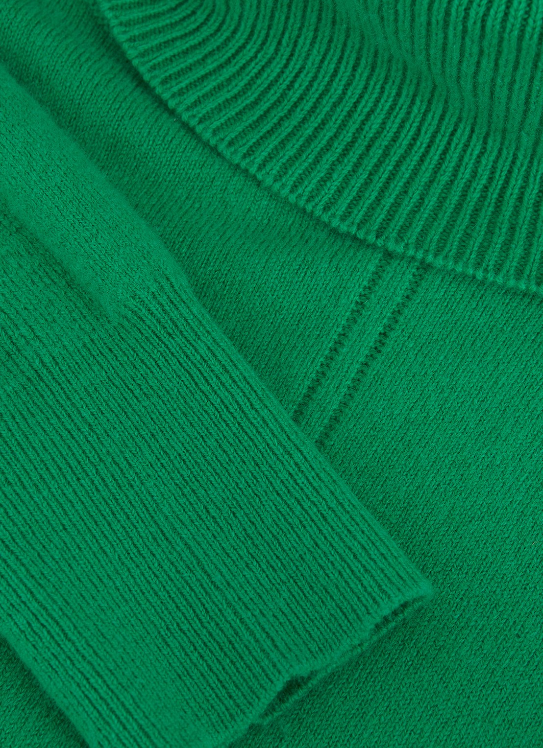 Phase Eight Saffron fijngebreide trui in wolblend - detail 8 groen