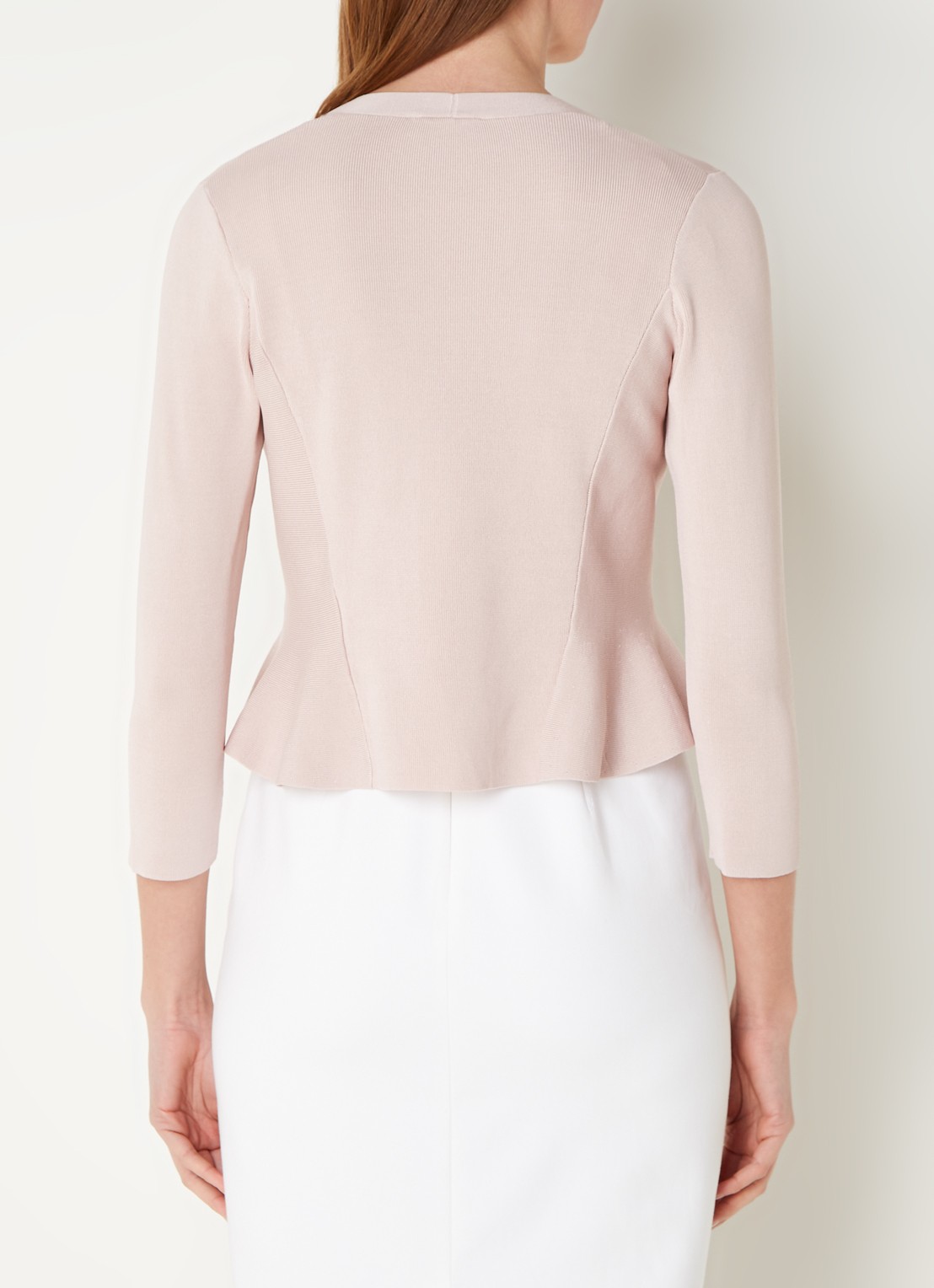 Phase Eight Salma Flare Jacket Antique Ros - achterkant oudroze