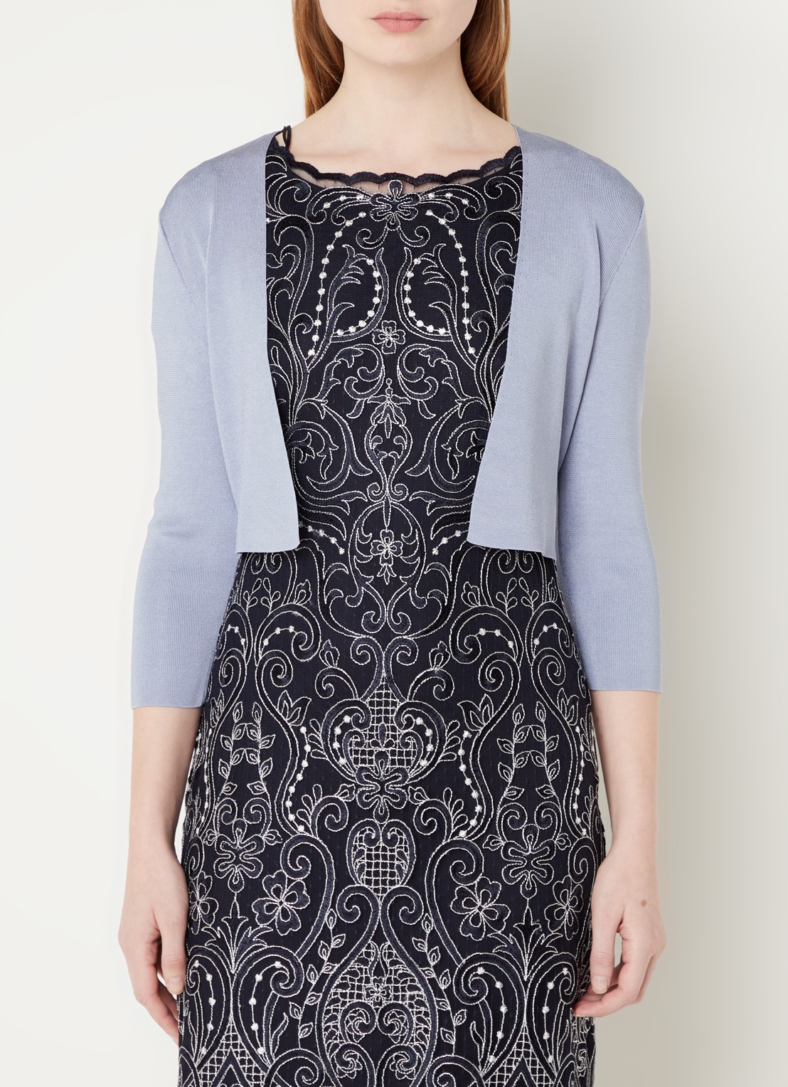 Phase Eight Salma Lightweight Cornflower 0 - detail 4 lavendel