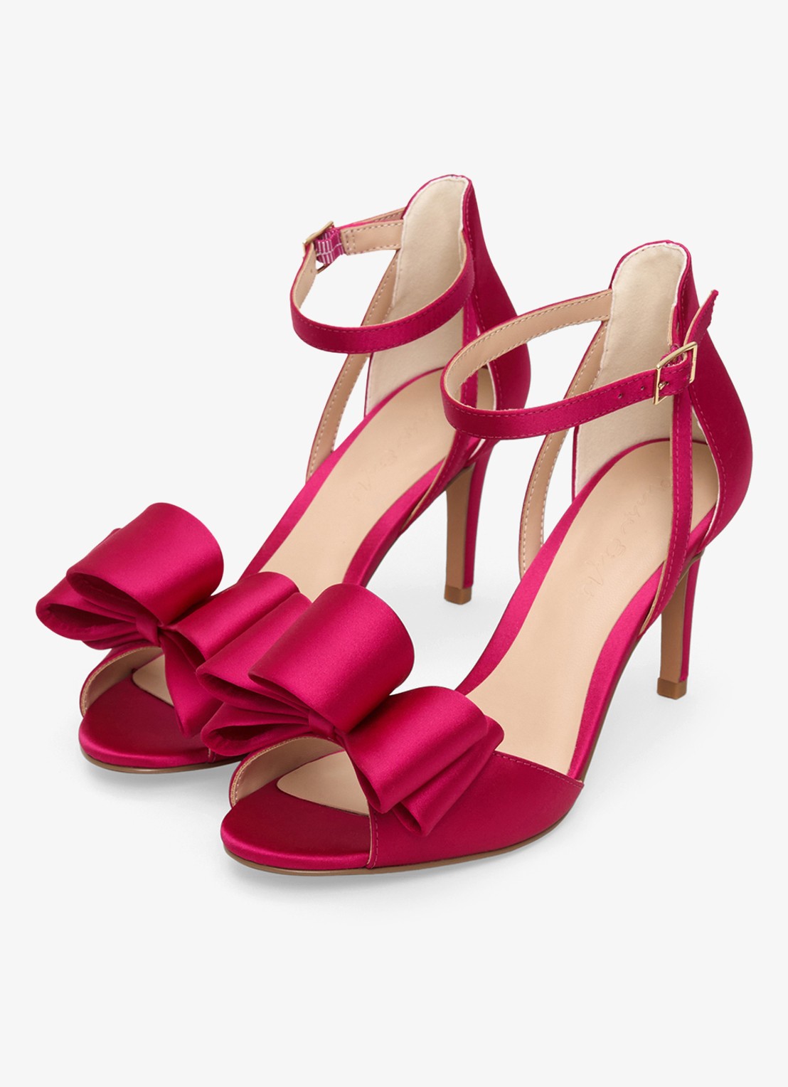 Phase Eight Sandaal met strikdetail - voorkant 8 roze