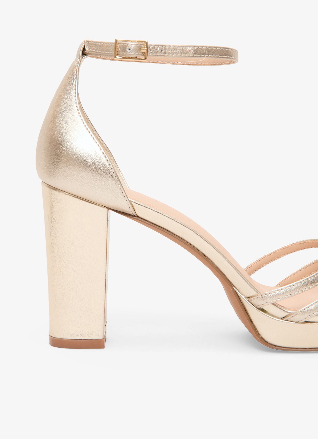 Phase Eight Sandalette met metallic finish  - detail 7 goud