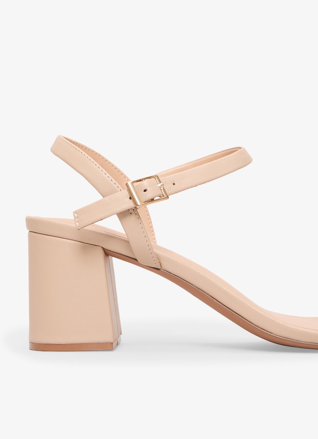 Phase Eight Sandalette van leer - detail 5 neutral