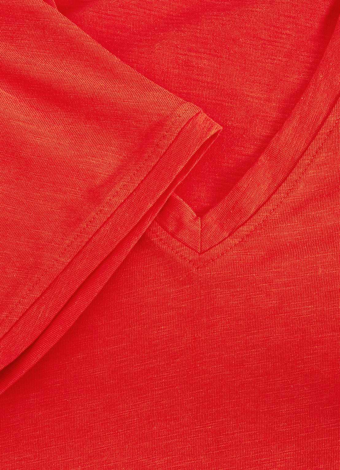 Phase Eight Saphiya t-shirt van katoen - detail 7 koraal