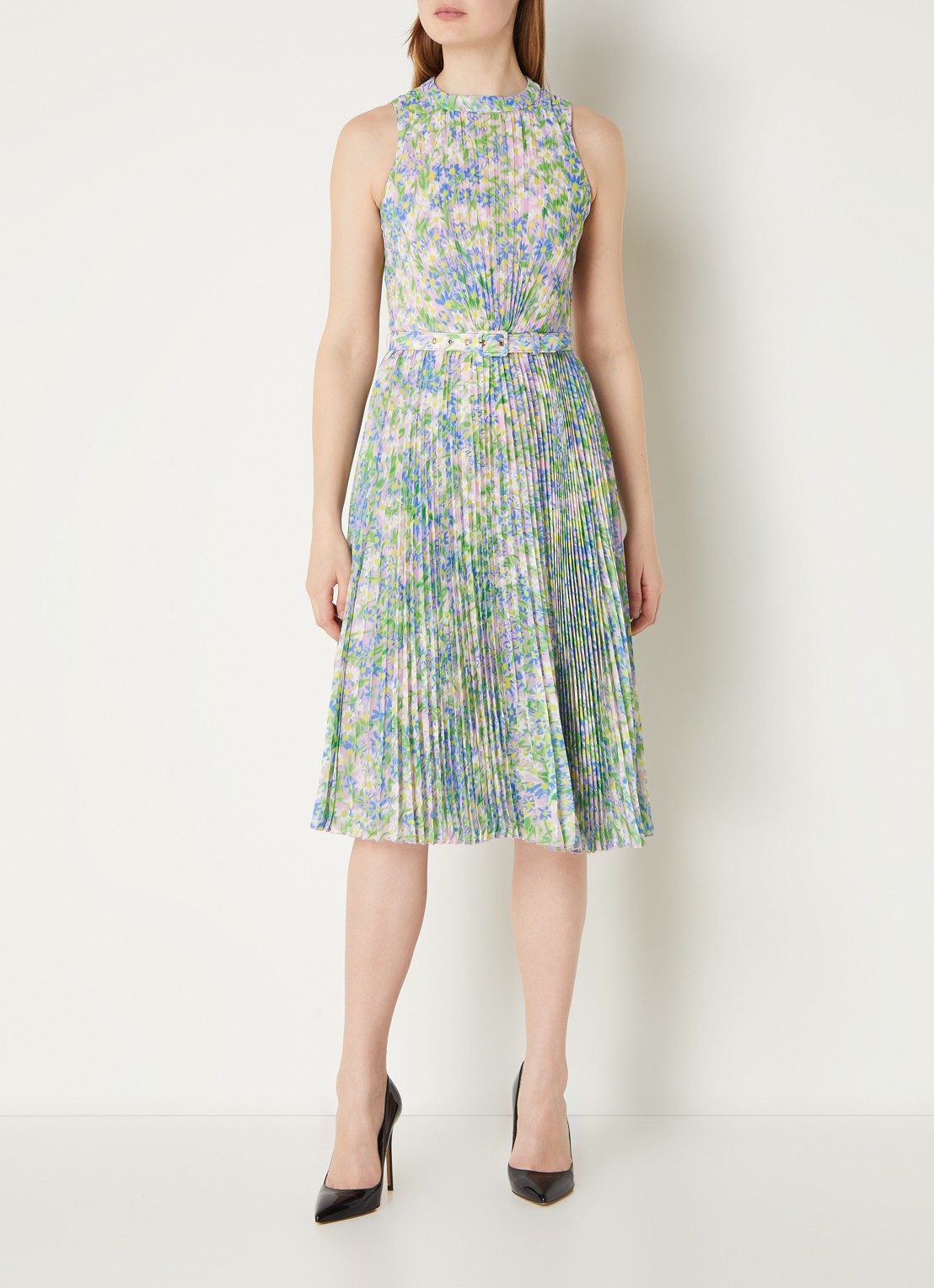 Phase Eight Simara Daisy Dress Multi 08 - detail lila