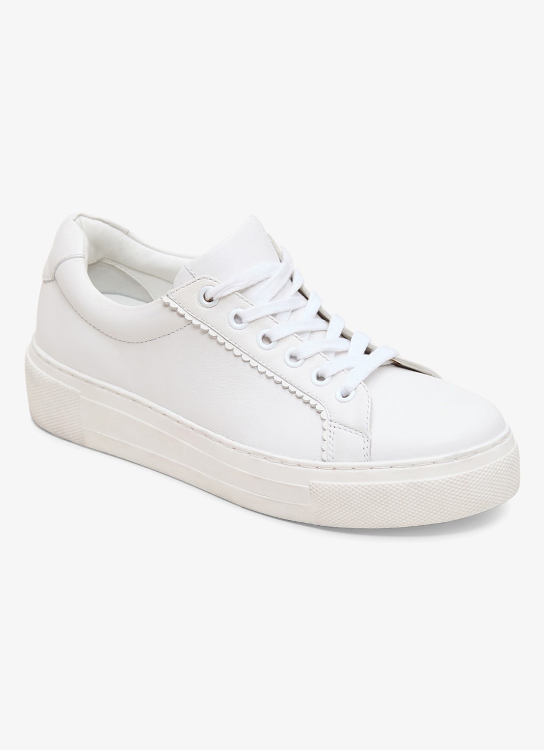 Phase Eight Sneaker van leer - detail 4 wit