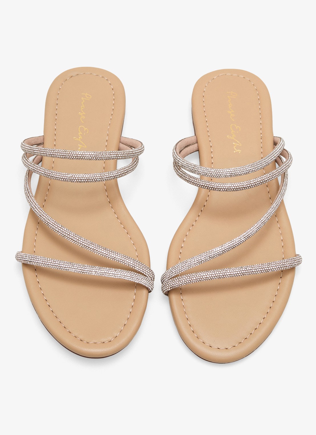 Phase Eight Sparkle Sandal - detail 2 zilver