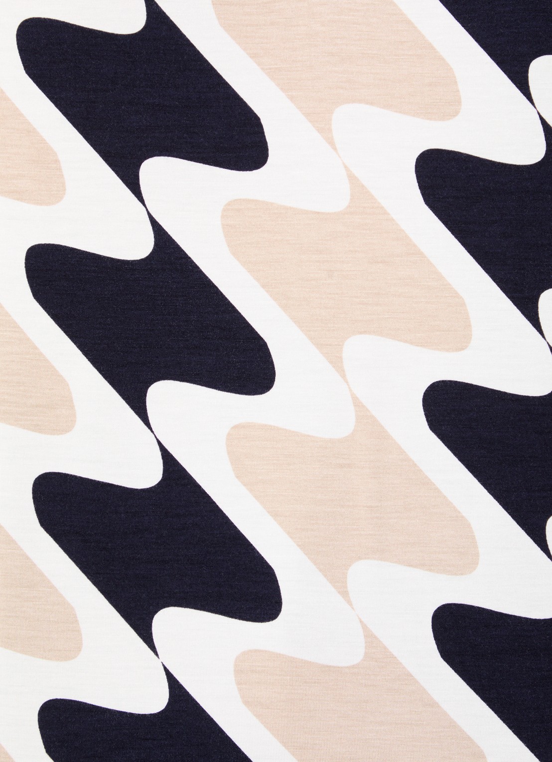 Phase Eight Suki top van jersey met print - detail 3 beige