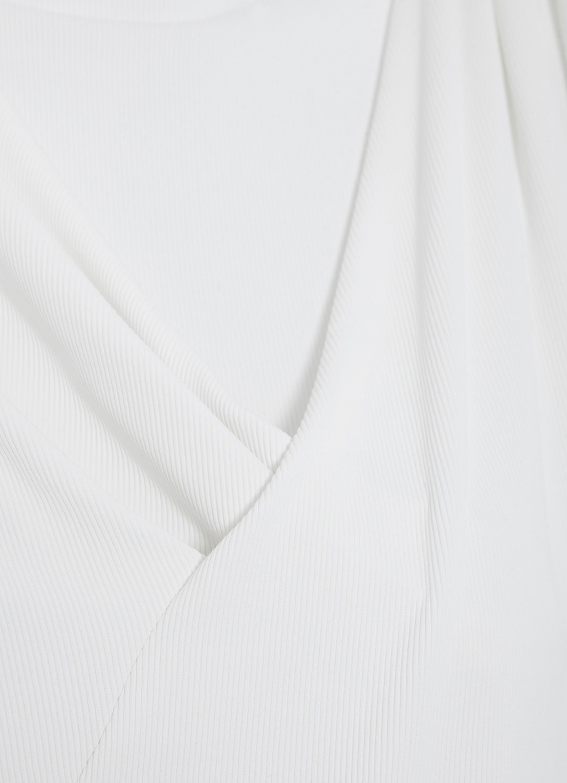 Phase Eight Sutton top met V-hals - detail 6 wit