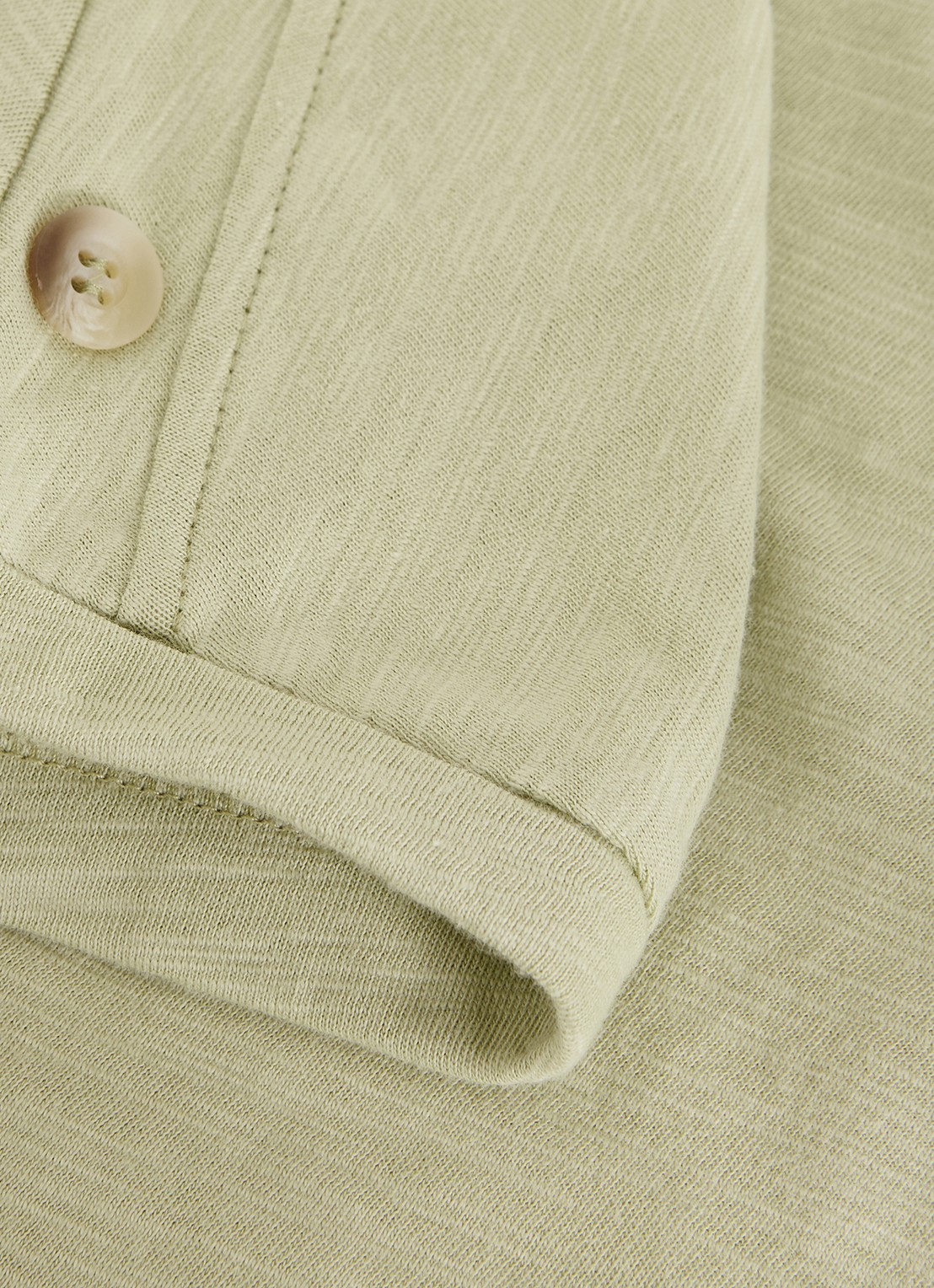 Phase Eight Suzie T-shirt met knoopdetail - detail 6 khaki