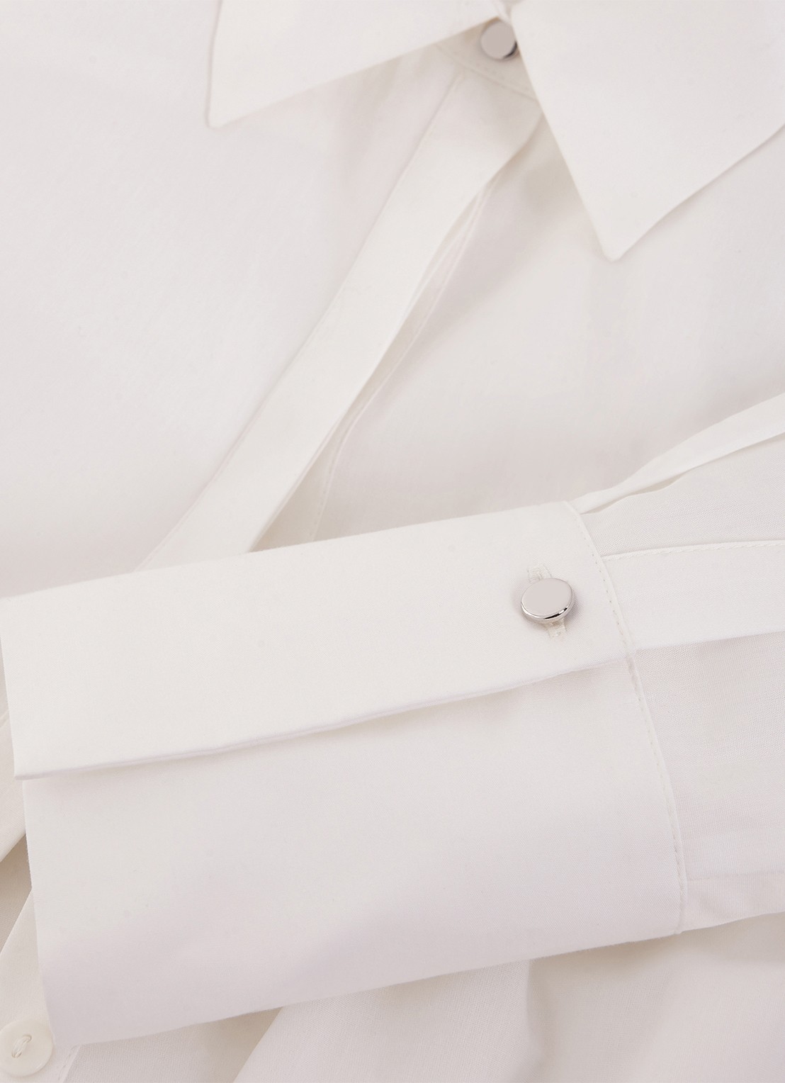 Phase Eight The White Shirt blouse - detail 6 wit