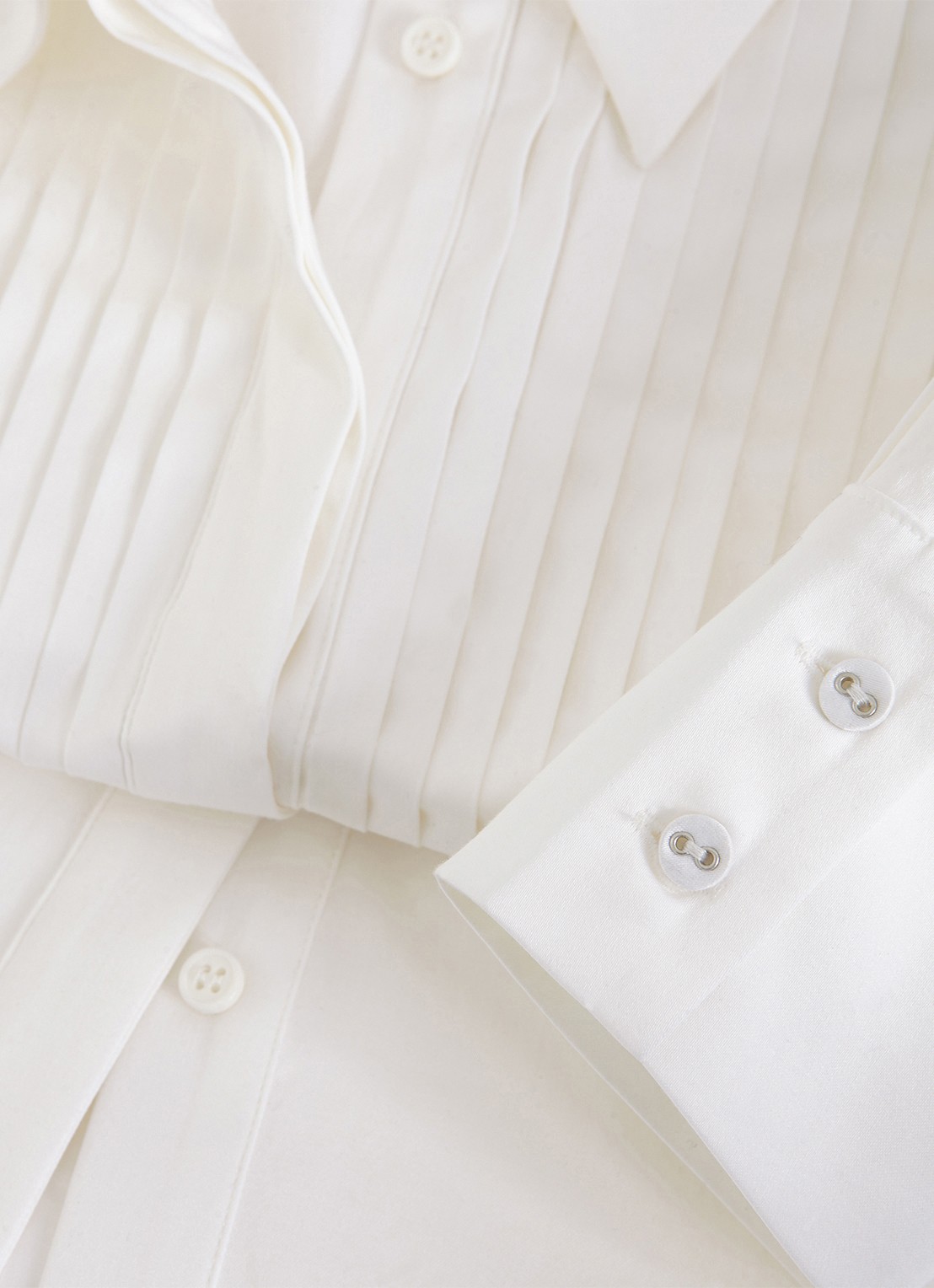 Phase Eight Tiana blouse met kraag - detail 6 wit