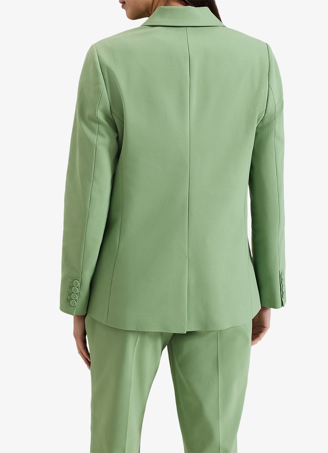 Phase Eight Ulrica blazer met klepzakken - achterkant 7 lindegroen