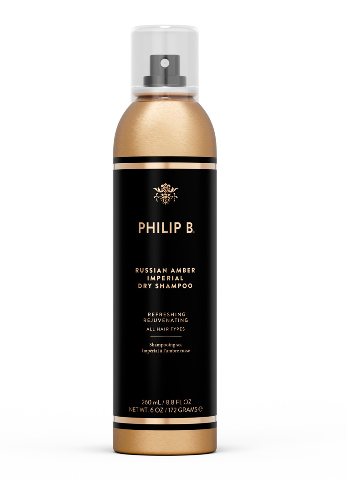 Philip B Russian Amber Imperial Dry Shampoo - droogshampoo  - voorkant undefined