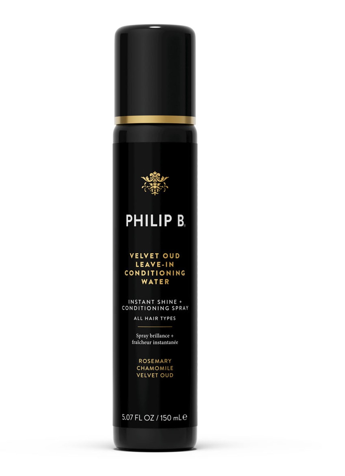 Philip B  Velvet oud leave in conditioning water - leave-in conditioner - voorkant undefined