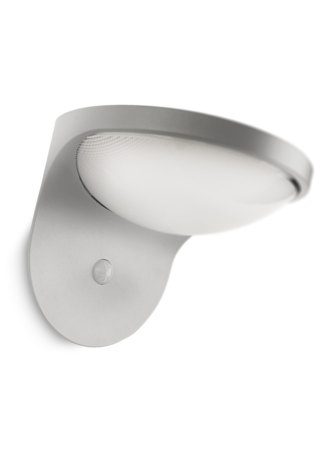 Philips Dusk wandlamp met zonnecel en bewegingssensor - detail grijs