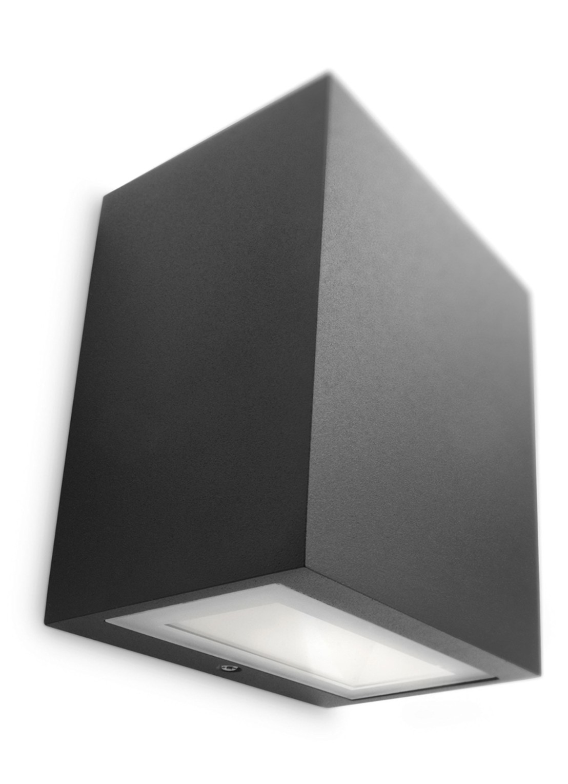 Philips Flagstone wandlamp 13,6 x 11,8 cm - detail zwart