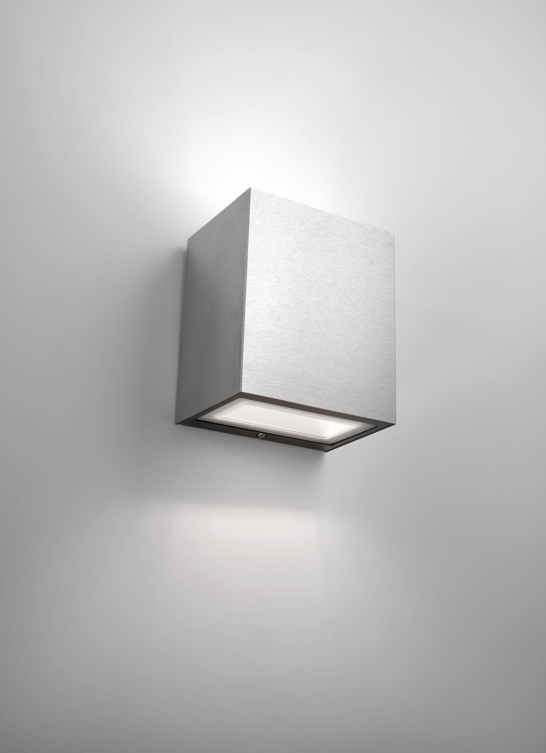 Philips Flagstone wandlamp roestvrijstaal - voorkant 5 metaal