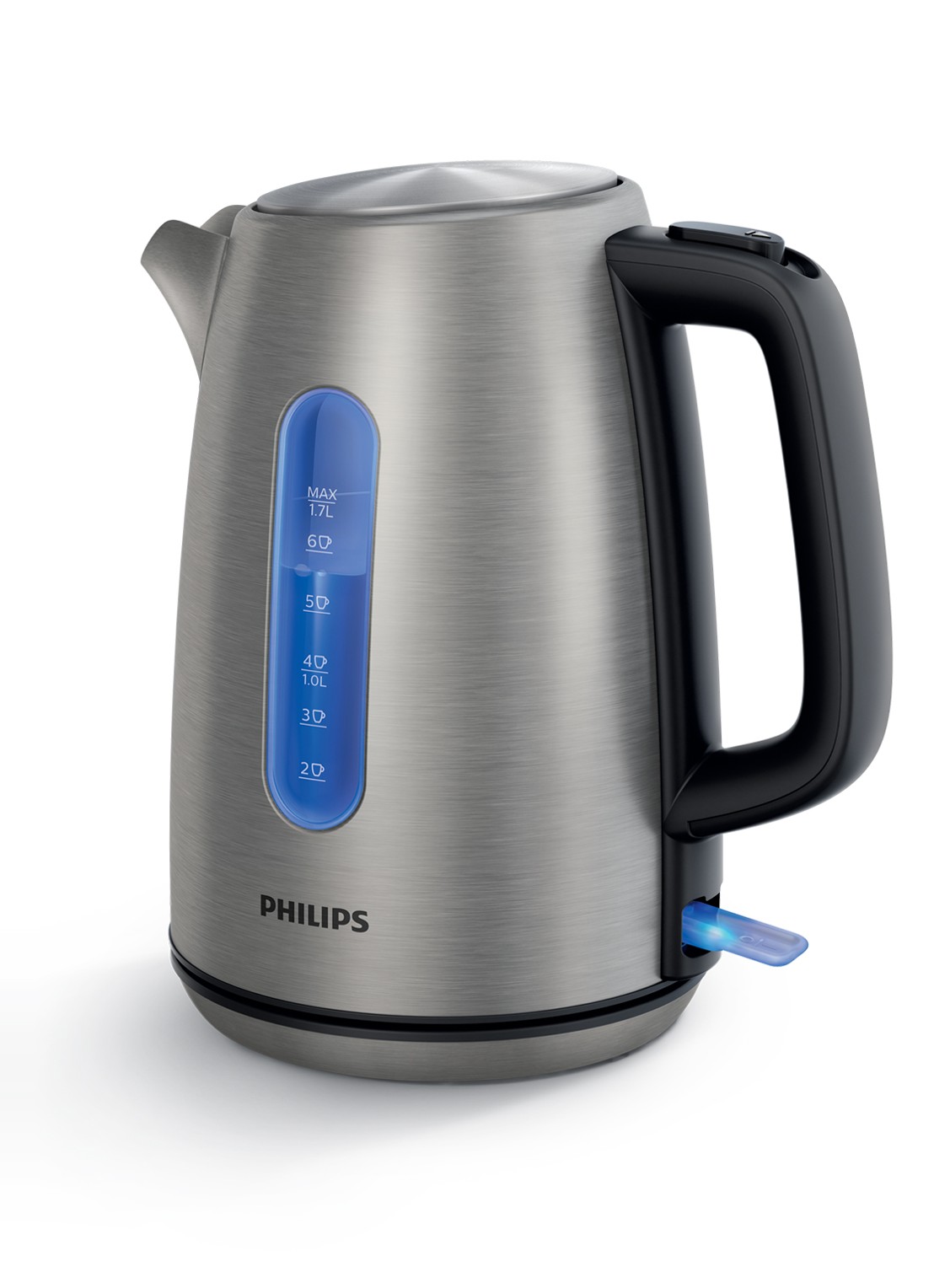 Philips Viva waterkoker 1,7 liter HD9357 - detail zilver