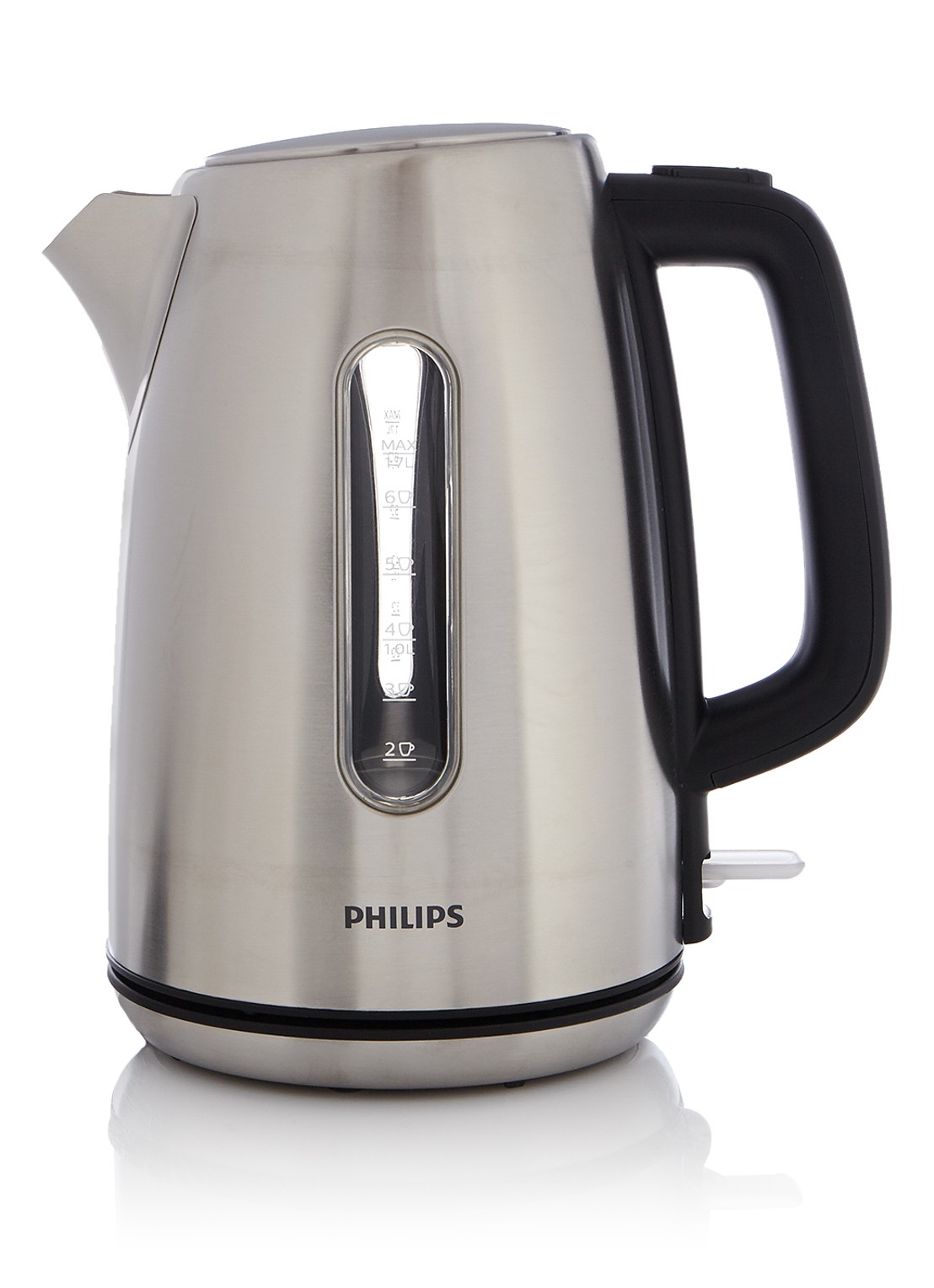Philips Viva waterkoker 1,7 liter HD9357 - voorkant 2 zilver
