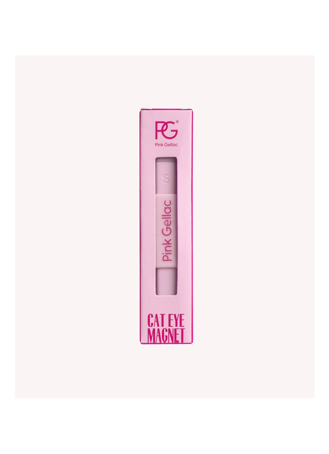 Pink Gellac 2-zijdig Cat Eye Effect Magneet - nailart magneet - voorkant 2 undefined